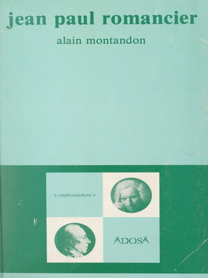 cover image of Jean Paul romancier